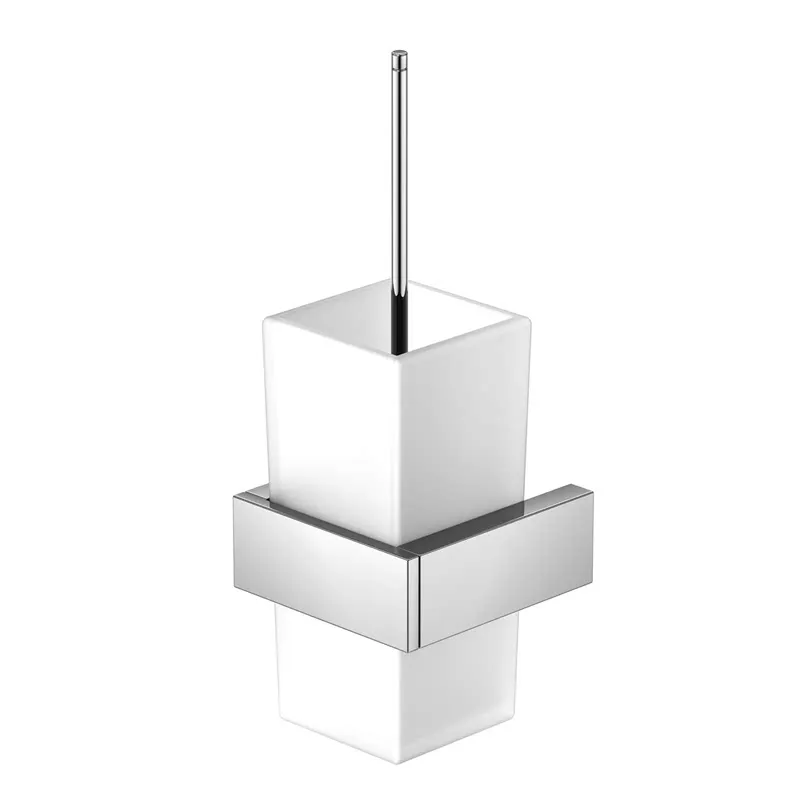 Steinberg Bürstengarnitur mit Glas 460 2903, chrom