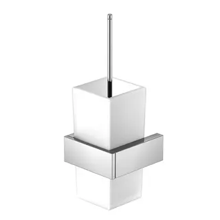 Steinberg Bürstengarnitur mit Glas 460 2903, chrom