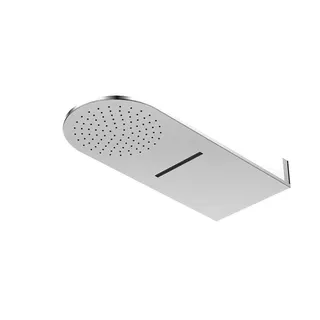 Steinberg Wall Rain Regenpaneel 600 mm x 250 mm 390 5652, chrom