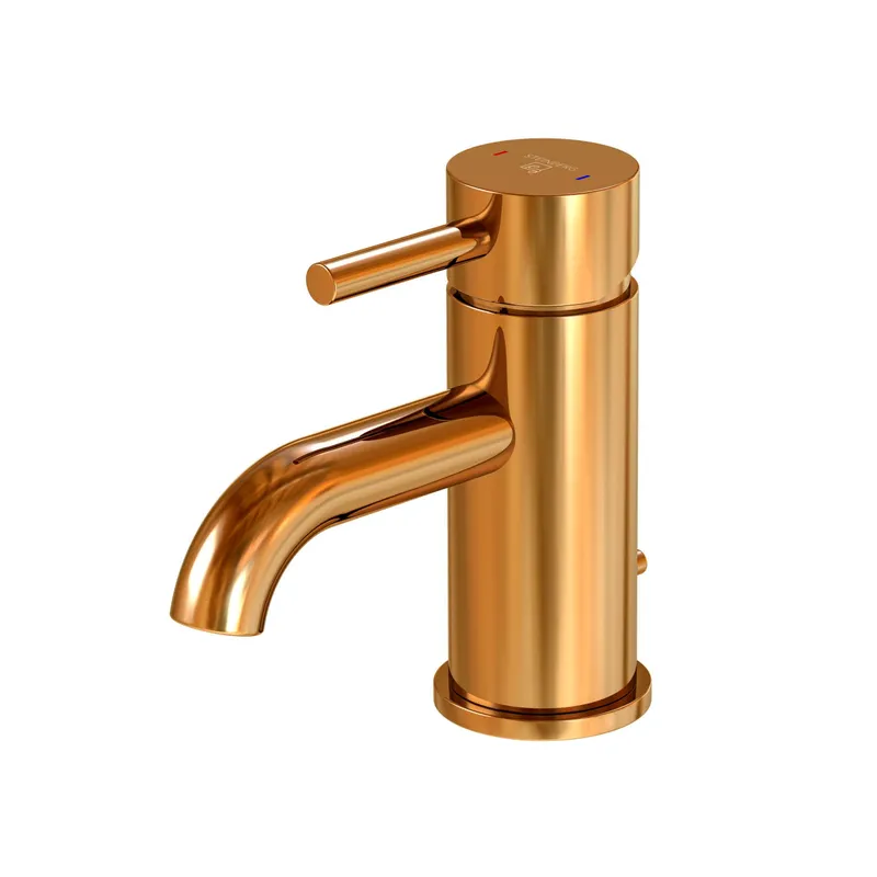 Steinberg Waschtisch-EHM mit Ablaufgarnitur 100 1000 RG, rose gold