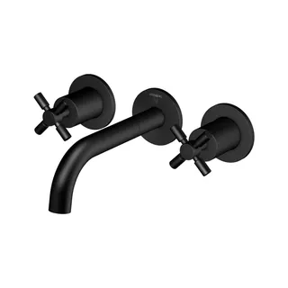 Steinberg 3-Loch Waschtisch Armatur 250 1902 S, matt black