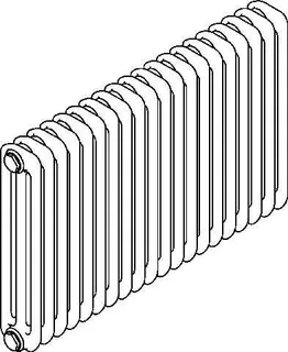 BEMM GHK Mera RM2-H0600x065x2475 55 EL, Weiß 9016 – Bild 2