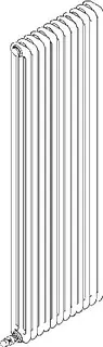 BEMM GHK Vera RV2-H2000x065x0675 15 EL, Ventil unten, Weiß 9016 – Bild 2