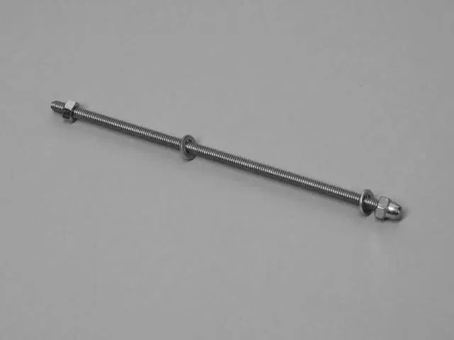 BEMM Spannschraube Bankkonsole Pako 250xM6, für BH 210 mm, verzinkt