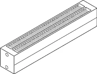 BEMM Konvektor Pako CN2-H0280x082x3000 Typ C28-2, Weiss 9016 – Bild 2