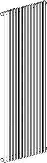 BEMM Kreuz-RR Krera KR1-H0600x055x0463 12 EL, Weiss 9016 – Bild 2