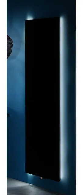BEMM DHK Plawa Glas Purl. H2000x065x0755 Weiss 9016 u. Spiegel