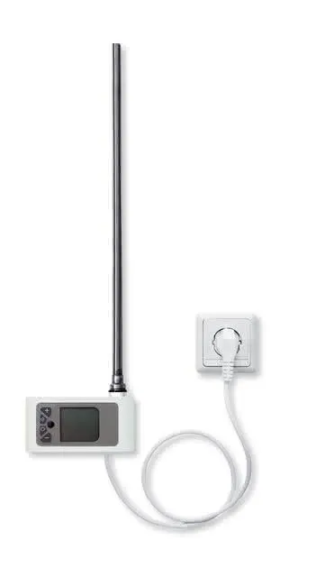 BEMM Heizstab Serie P Ausf. Trend D Uhrenraumthermostat weiss, 230 V, 1000 W