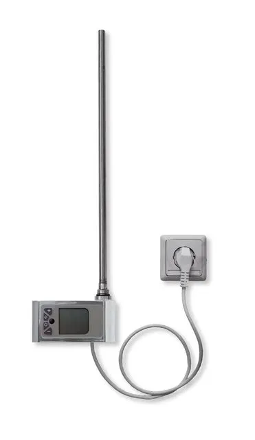 BEMM Heizstab Serie P Ausf. Trend D Uhrenraumthermostat chrom, 230 V, 1000 W
