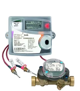 AM Haus- und Gewerbewärmezähler Kompakt CF-E II Qp6,0 THF50 DN25 11/4"X260