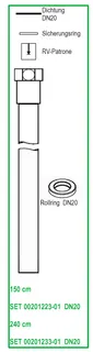 CONTI+ VC.WEIß.KNEIPPSCHL.3/4X1,50 RV