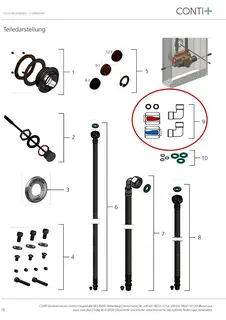 CONTI+ Kugelventile mit Bogen und Dichtungen Vorabsperrung f. Zugangsschl. – Bild 3