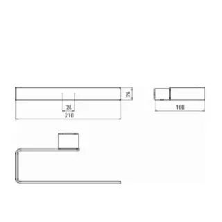 Emco Loft Handtuchring, chrom