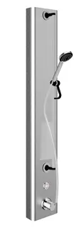 CONTI+ CONGENIAL el. PZ Duschpan. Batt. Ablage Therm. Edelst. DN15