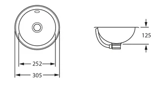 CONTI+ SteelTec LUND 305 Einbaubecken Edelstahl hochglanz poliert – Bild 4