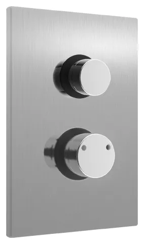 CONTI+ CONGENIAL FIT Dusche UP Auf-/Zu FM eckig Thermost. Edelst. DN15