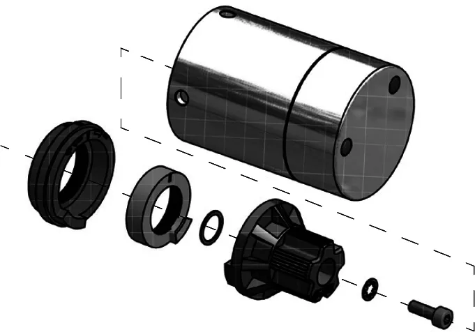 CONTI+ Set Thermostatgriff CONGENIAL Duschen (verchromt)