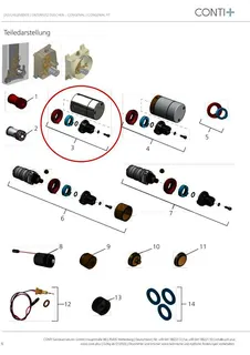 CONTI+ Set Thermostatgriff CONGENIAL Duschen (verchromt) – Bild 4