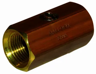 AIPS Broen Ballofix Mini-Kugelhahn Rp1/4 (DN8) MS chr.