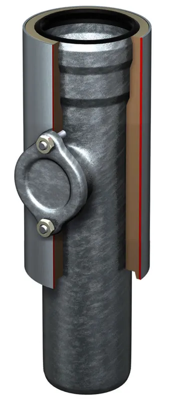ACO Verbund-Reinigungsr. GM-X DN150x510/ versenkter RÖ/591050150