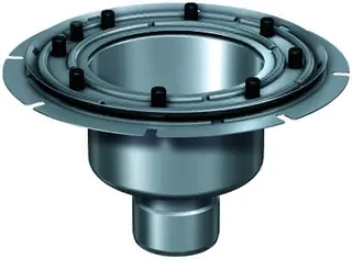 ACO Bodenablauf Variant-CR DN100/ 90 Grad/2,0l/s/Pressfl./ohne WS