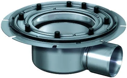 ACO Bodenablauf Variant-CR DN100/1,5 Grad/2,0l/s/Pressfl./ohne WS