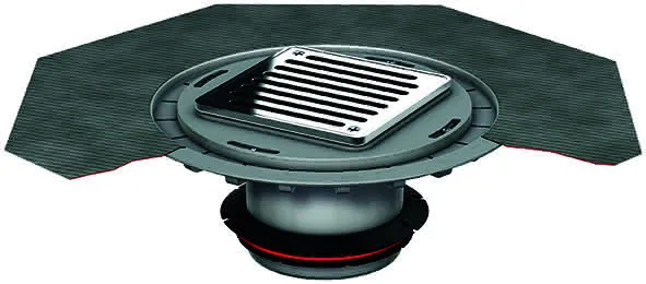 ACO Aufsatzstück AV-Selecta 148x148/K3 PP/Schlitzrost V2A verriegelbar