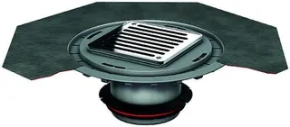 ACO Aufsatzstück AV-Selecta 148x148/K3 PP/Schlitzrost V2A verriegelbar