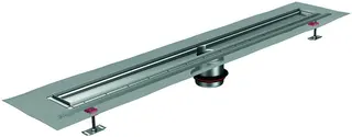 ACO ShowerDrain Public Rinne 2000x110/mit 1 Ablaufstutzen/Fl. hori