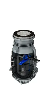 ACO Muli-Max duo erschr. Abd. B125/ H1950mm