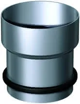 ACO Stutzenverl. Passavant DN50/70/ D125/ V2A
