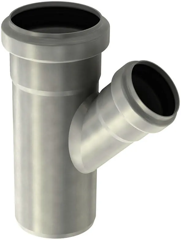 ACO Einfachabzweig Red. PIPE d125 x 110 x 45 Grad (419770)/1.4404
