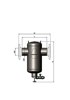 SP Schlammabscheider SpiroTrap Magnet DN 65 - Schweißst., 10 bar / 110 Grad – Bild 5
