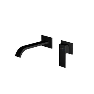 Steinberg Waschtisch-Wand-Einhebelmischer 135 1814 3 S, matt black