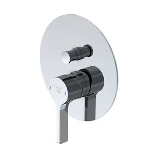Steinberg Fertigmontageset für Wanne/Brause-EHM 280 2103 3 , chrom