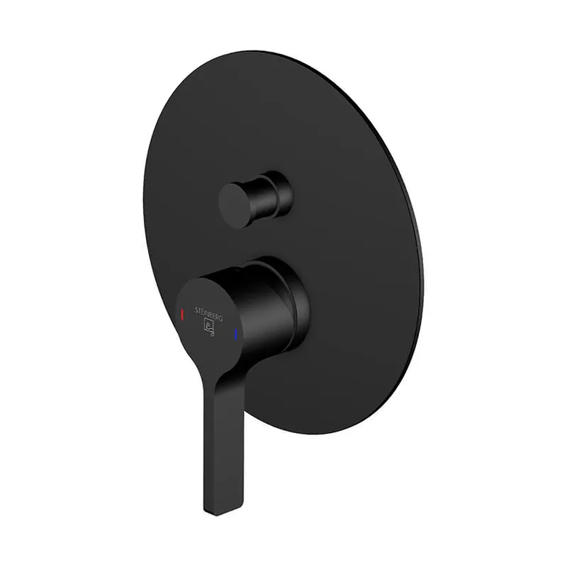Steinberg Fertigmontageset für Wanne/Brause-EHM 280 2103 3 S, matt black
