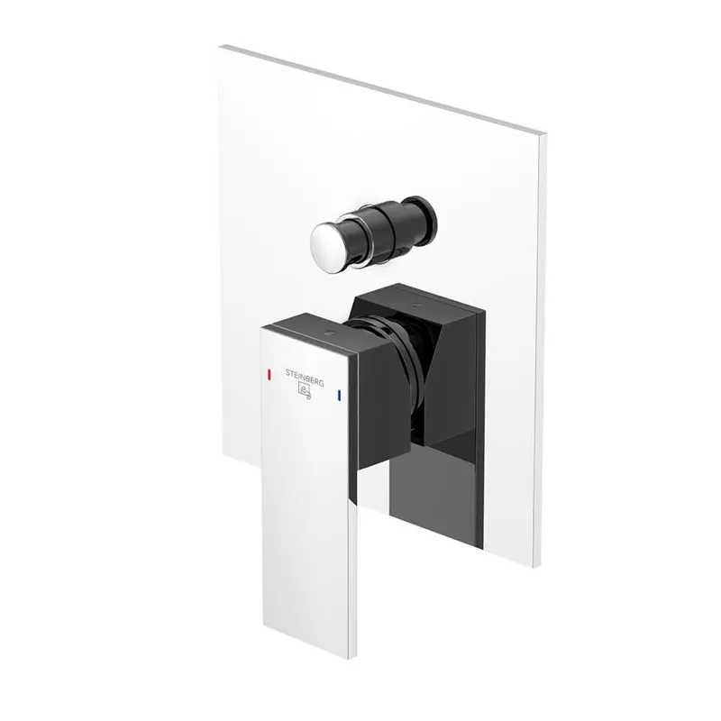 Steinberg Fertigmontageset für Wanne/Brause-EHM 160 2103 3, chrom