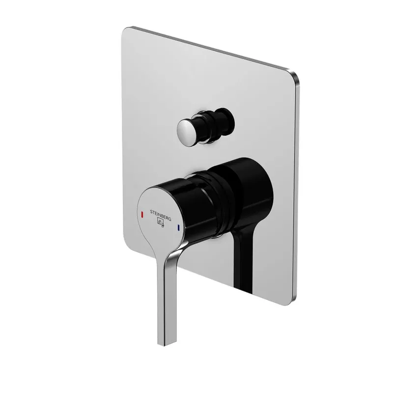 Steinberg Fertigmontageset für Wanne/Brause-EHM 230 2103 3, chrom