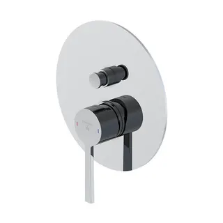 Steinberg Fertigmontageset für Wanne/Brause-EHM 260 2103 3, chrom