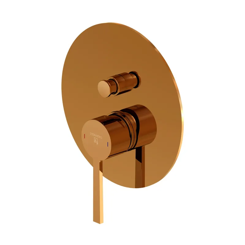 Steinberg Fertigmontageset für Wanne/Brause-EHM 260 2103 3 RG, rose gold
