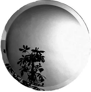 sanibel 1001-Spiegel rund A21 450mm mit Flachfacettenschliff und Befestigung