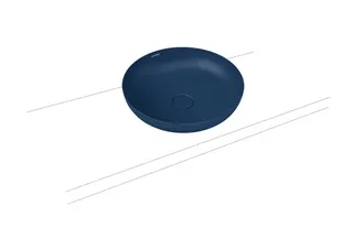 Kaldewei WB MIENA WASCHTISCH-SCHALE Mod.3181,d :380mm,navyblue matt,Perl-Effekt,oÜL