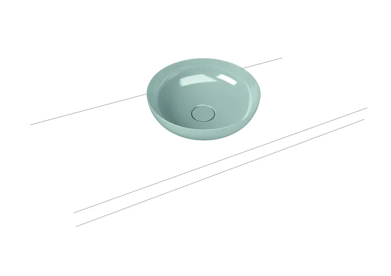 Kaldewei WB MIENA WASCHTISCH-SCHALE Mod.3180,d :450mm,soft touch,Perl-Effekt,oÜL