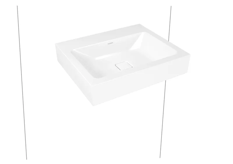 Kaldewei WB CONO WANDWASCHTISCH Mod.3089,600x 500mm,pergamon,PEFF,AD,m. 1HL,oÜL
