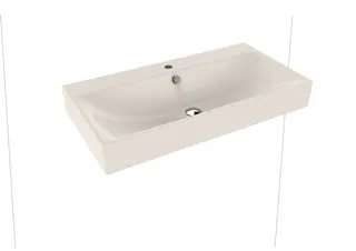 Kaldewei WB SILENIO WANDWASCHTISCH Mod.3045, 900x460mm,perga,PEFF,AD,m. 1HL,mÜL,chr – Bild 2