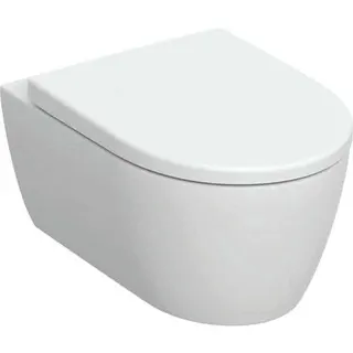 Geberit iCon Set Wand-WC mit WC-Sitz, Rimfree Tiefspüler, geschl. Form, T:53cm, weiß – Bild 2