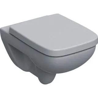 Geberit Renova Plan Set Wand-WC mit WC-Sitz Tiefspüler, T:54cm, weiß – Bild 2
