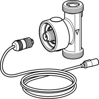 Geberit Temperatur- und Volumenstromsensor zu Hygienespülung Rg G1 DN20 – Bild 3
