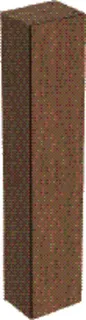 Geberit Hochschrank mit einer Tür 36x180x29,1cm, Eiche