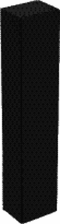 Geberit Hochschrank mit einer Tür 36x180x29,1cm, lava matt